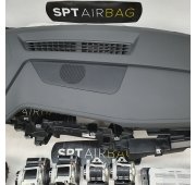 AUDI E-TRON SALPICADERO TABLERO DE INSTRUMENTOS AIRBAG CINTURONES DE SEGURIDAD