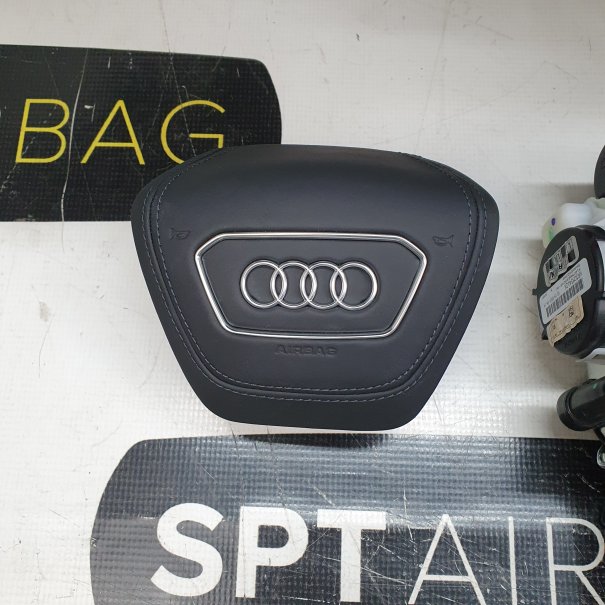 AUDI E-TRON DASHBOARD AIRBAG KIT SET BELTS