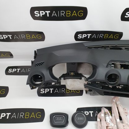 Q2 KONSOLA DESKA ROZDZIELCZA AIRBAG PODUSZKI PASY KURTYNY 2