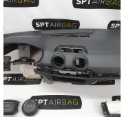 Q2 SALPICADERO TABLERO DE INSTRUMENTOS AIRBAG CONJUNTO CINTURONES DE SEGURIDAD