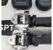 Q2 SALPICADERO TABLERO DE INSTRUMENTOS AIRBAG CONJUNTO CINTURONES DE SEGURIDAD