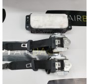 Q2 SALPICADERO TABLERO DE INSTRUMENTOS AIRBAG CONJUNTO CINTURONES DE SEGURIDAD
