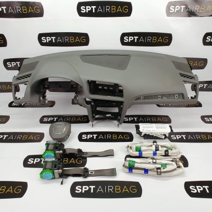 Q5 8R ARMATURENBRETT AIRBAG KIT SICHERHEITSGURTE KOPFAIRBAGS