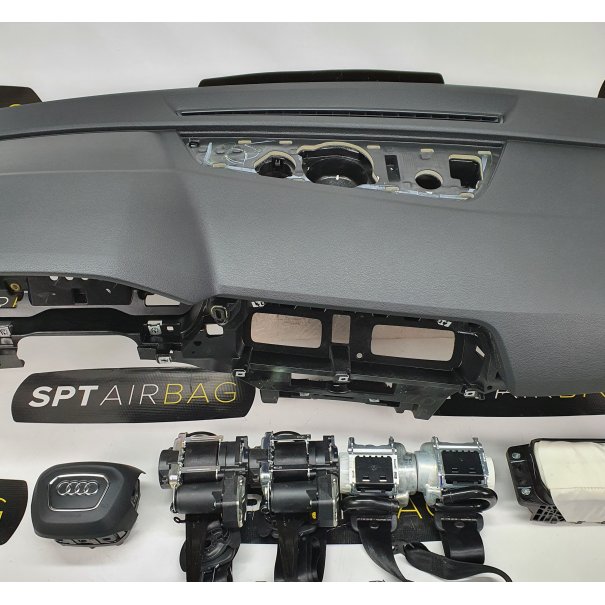 Q5 80A CRUSCOTTO AIRBAG SET CINTURE DI...