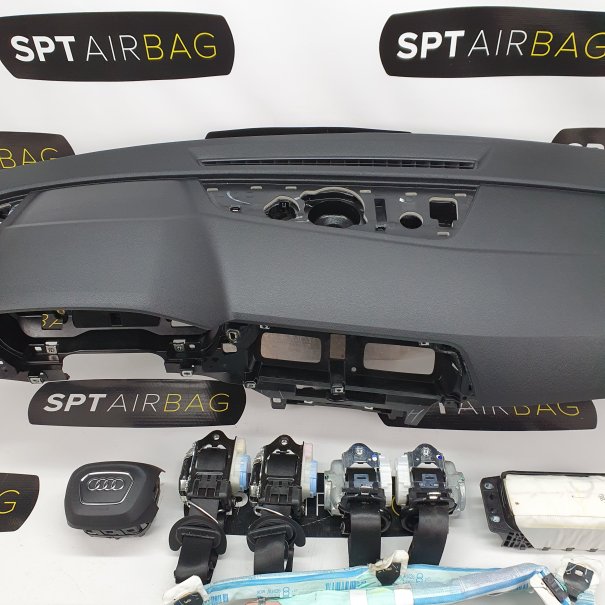 Q5 80A DASHBOARD AIRBAG SET REEKS ZITBANDEN...