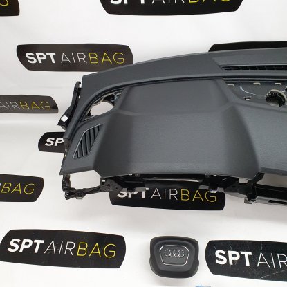 Q5 80A KONSOLA DESKA ROZDZIELCZA AIRBAG PODUSZKI PASY 2