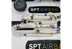 A4 S4 RS4 B8 8K0 FACELIFT DASHBOARD AIRBAG KIT SET BELTS CURTAINS