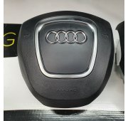 Q7 4L KONSOLA DESKA ROZDZIELCZA AIRBAG PODUSZKI PASY KURTYNY