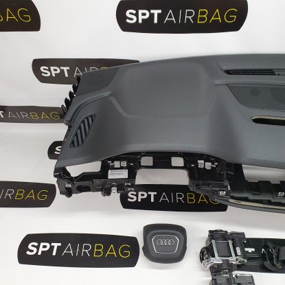 Q7 4M ARMATURENBRETT AIRBAG KIT SICHERHEITSGURTE 2