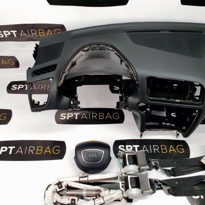 SQ5 LIFT DASHBOARD AIRBAG KIT SET BELTS CURTAINS 2