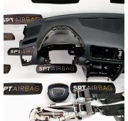 SQ5 LIFT CRUSCOTTO AIRBAG SET CINTURE DI SICUREZZA AIRBAG DA TETTO
