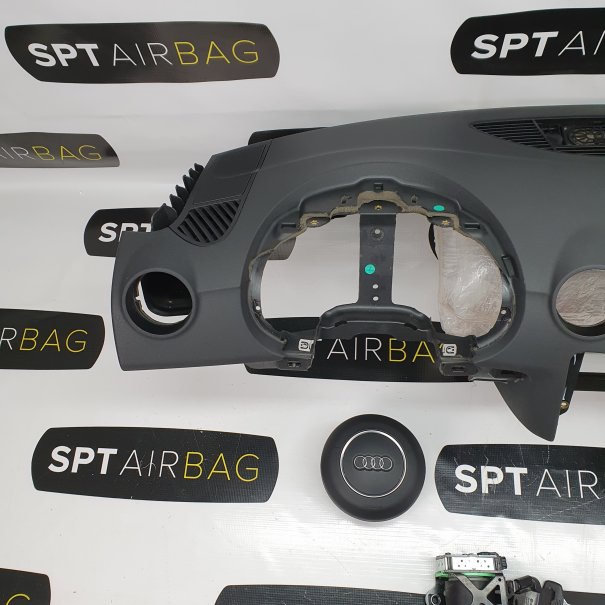 TT 8J DASHBOARD AIRBAG KIT SET BELTS