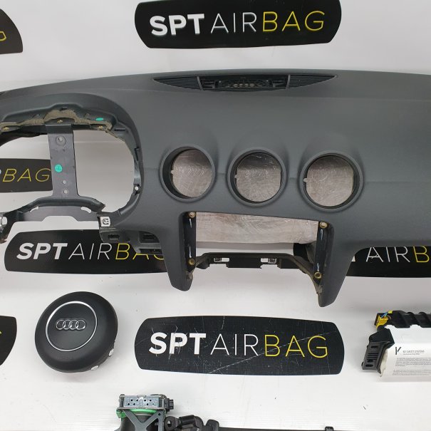 TT 8J DASHBOARD AIRBAG KIT SET BELTS