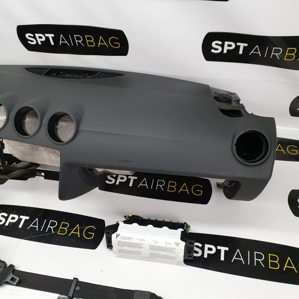 TT 8J DASHBOARD AIRBAG KIT SET BELTS