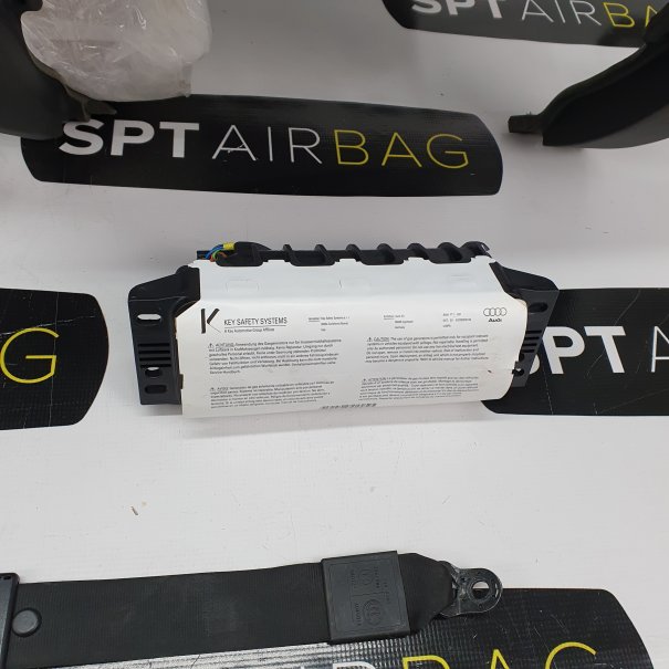 TT 8J DASHBOARD AIRBAG KIT SET BELTS