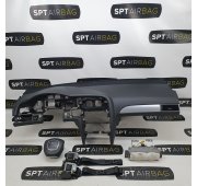 A6 C6 DASHBOARD AIRBAG SET REEKS ZITBANDEN