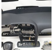 A6 C6 DASHBOARD AIRBAG SET REEKS ZITBANDEN