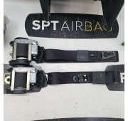 A6 C6 DASHBOARD AIRBAG SET REEKS ZITBANDEN