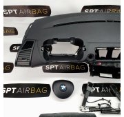E87 CRUSCOTTO AIRBAG SET PRETENSIONATORI