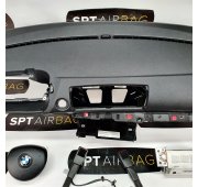 E87 CRUSCOTTO AIRBAG SET PRETENSIONATORI