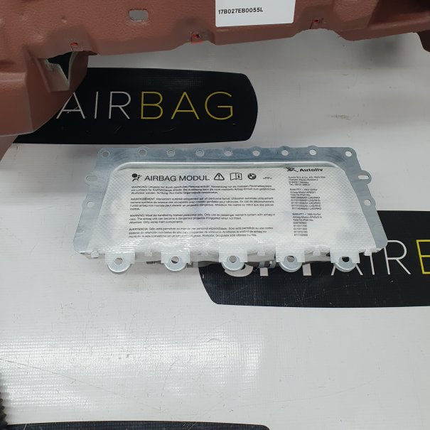 F10 F11 ZIMTBRAU CRUSCOTTO AIRBAG SET...