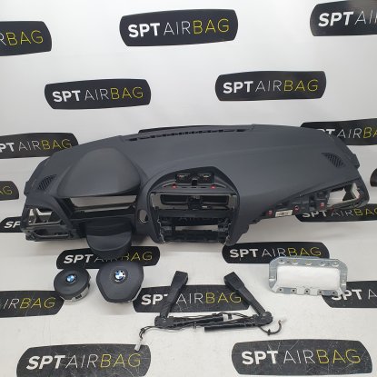 F20 ARMATURENBRETT AIRBAG KIT GURTSTRAFFERN