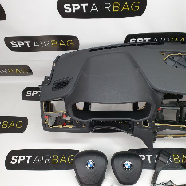 X3 F25 CRUSCOTTO AIRBAG SET PRETENSINATORI