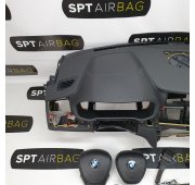 X3 F25 CRUSCOTTO AIRBAG SET PRETENSINATORI