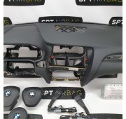 X3 F25 CRUSCOTTO AIRBAG SET PRETENSINATORI