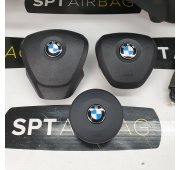 X3 F25 CRUSCOTTO AIRBAG SET PRETENSINATORI