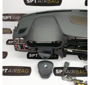 X3 F25 KONSOLA DESKA ROZDZIELCZA AIRBAG PODUSZKI NAPINACZE