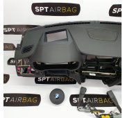 X3 F25 M-PERFORMANCE HEAD UP ARMATURENBRETT AIRBAG KIT GURTSTRAFFERN