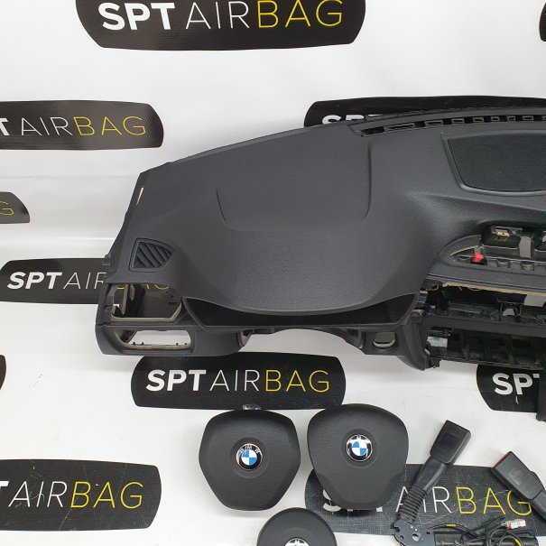 F30 ARMATURENBRETT AIRBAG KIT GURTSTRAFFERN