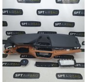 G30 COGNAC LOWER TABLEAU DE BORD AIRBAG ENSEMBLE