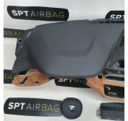 G30 COGNAC LOWER TABLEAU DE BORD AIRBAG ENSEMBLE