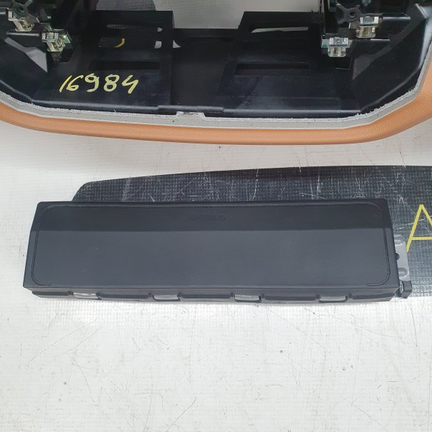 G30 COGNAC LOWER TABLEAU DE BORD AIRBAG ENSEMBLE