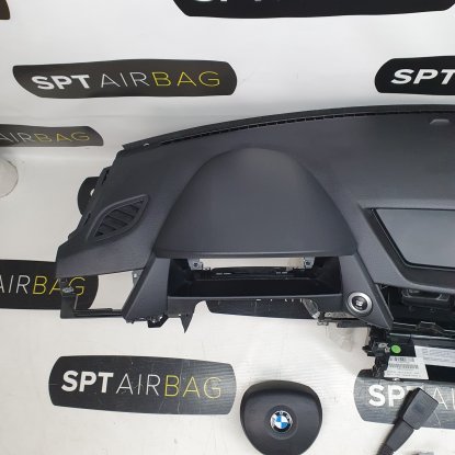 X1 E84 DASHBOARD AIRBAG KIT TENSIONERS 2