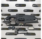 X2 F39 KONSOLA DESKA ROZDZIELCZA AIRBAG PODUSZKI PASY