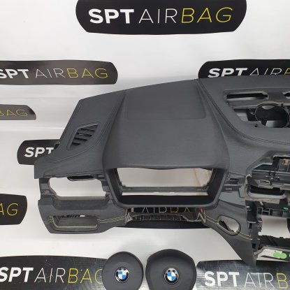 X2 F39 DASHBOARD AIRBAG KIT SEAT BELTS 2