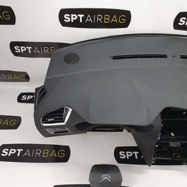 C4 B7 CRUSCOTTO AIRBAG SET CINTURE DI SICUREZZA