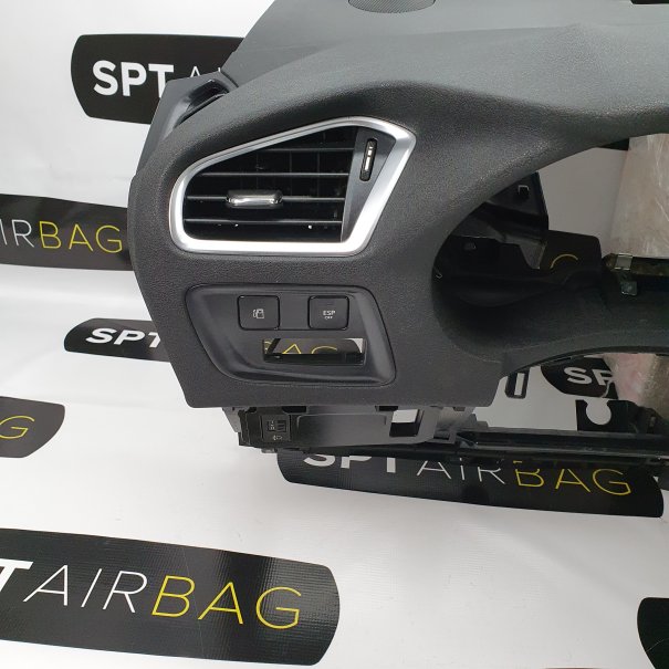 C4 B7 CRUSCOTTO AIRBAG SET CINTURE DI SICUREZZA