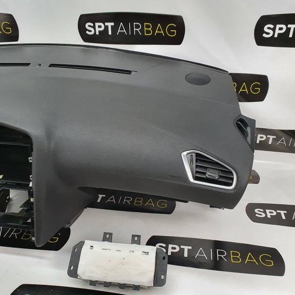 C4 B7 CRUSCOTTO AIRBAG SET CINTURE DI SICUREZZA