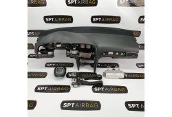 A6 S6 RS6 C6 4F0 S-LINE SALPICADERO TABLERO DE INSTRUMENTOS AIRBAG CONJUNTO CINTURONES DE SEGURIDAD