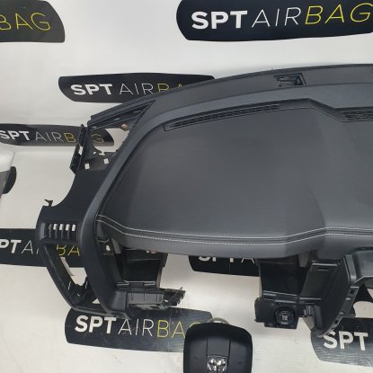 DODGE RAM 4 KONSOLA DESKA ROZDZIELCZA AIRBAG PODUSZKI PASY 2