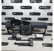 DS4 SALPICADERO TABLERO DE INSTRUMENTOS AIRBAG CONJUNTO CINTURONES DE SEGURIDAD