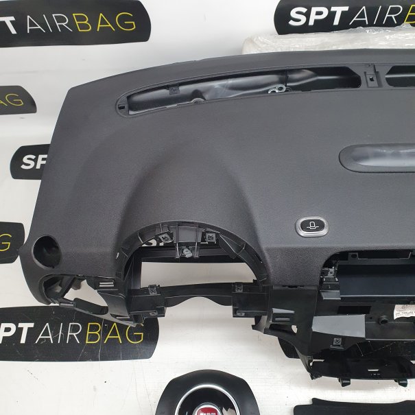 FIAT 500E DASHBOARD AIRBAG KIT SEAT BELTS...