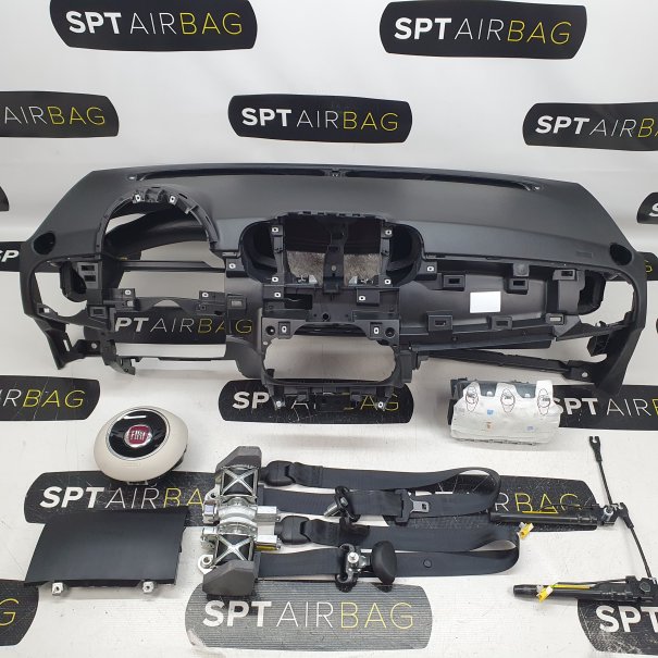 FIAT 500 LIFT ARMATURENBRETT AIRBAG KIT...