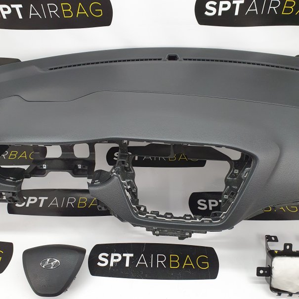 i20 DASHBOARD AIRBAG KIT SET BELTS