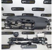 TUCSON III  SALPICADERO TABLERO DE INSTRUMENTOS AIRBAG CONJUNTO CINTURONES DE SEGURIDAD