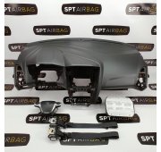 FORD FOCUS MK3 SALPICADERO TABLERO DE INSTRUMENTOS AIRBAG CONJUNTO CINTURONES DE SEGURIDAD